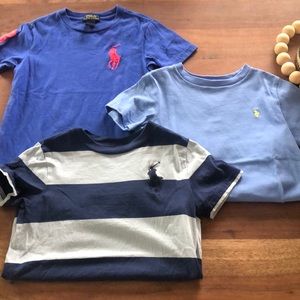 Lot of Boys Ralph Lauren T-shirts